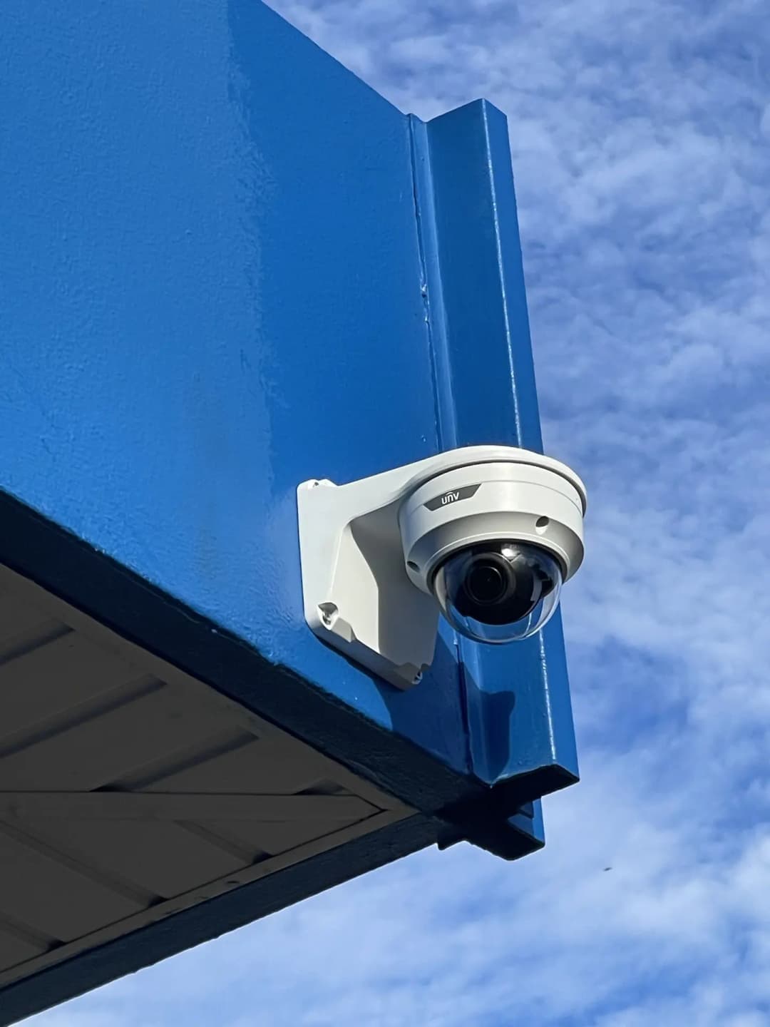 Installation vidéosurveillance SecureTech - réalisation 1