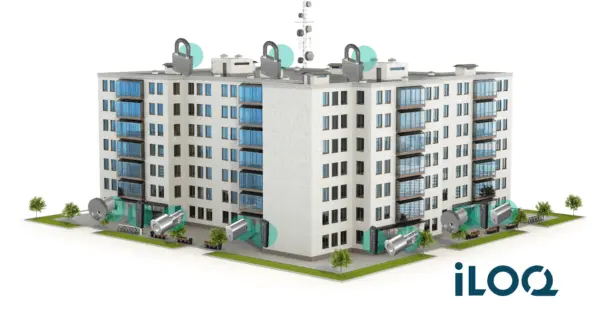 Bâtiment équipé iLOQ