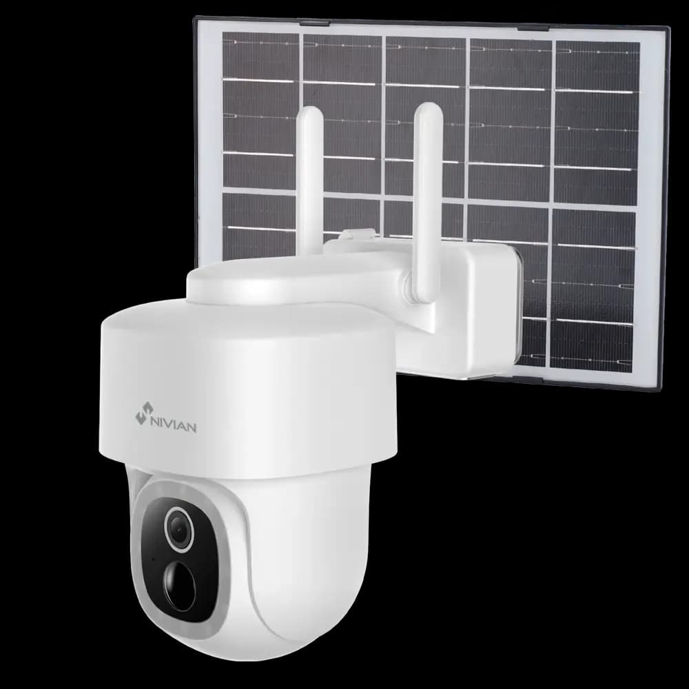 NV-Caméra Wifi PTZ batterie et panneau solaire inclus — image 1